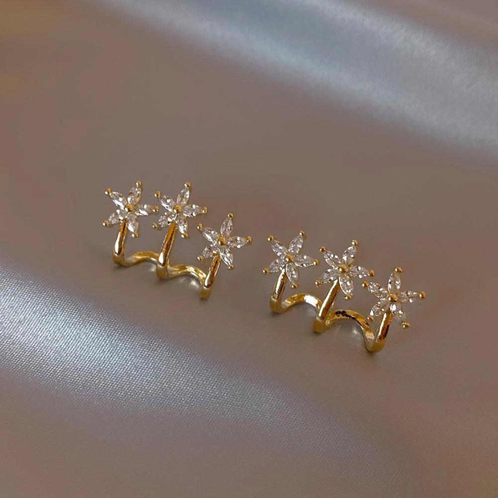 AVR JEWELS Korean Gold Plated Stud Earrings